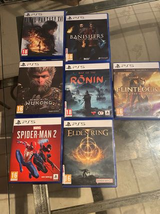 PS5 Juegos: Final Fantasy XVI, Spider-Man 2, Elden