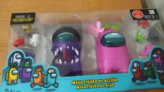 Pack 2 Figuras Acción Among Us