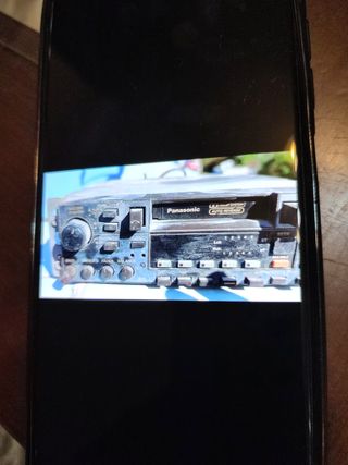 Radio Panasonic Plata/Negro