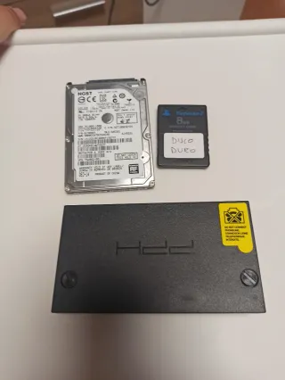 Disco Duro PS2 Fat + 300 Juegos