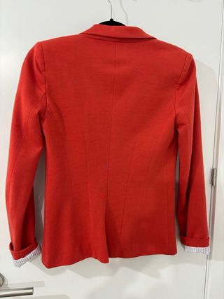 Blazer rojo mujer