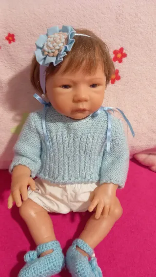 Muñeca bebé realista estilo reborn