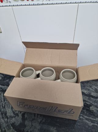 8 Bicchieri Erdinger Oktoberfest in Ceramica