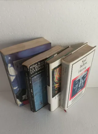 Lote Libros Narrativa Contemporánea de Peso