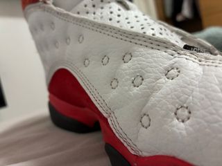 Zapatillas Jordan 13 Blancas y Rojas