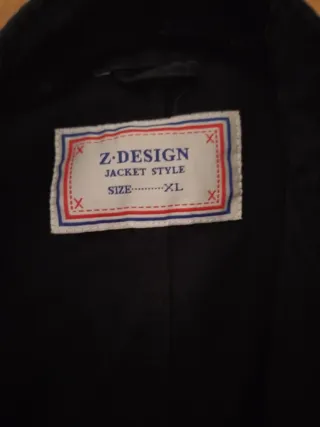 Chaqueta negra tachuelas Talla L/XL