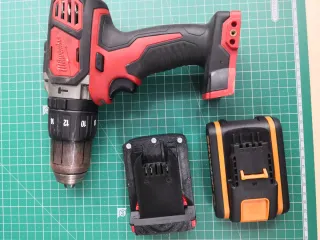 Adaptador Milwaukee M18 para Worx
