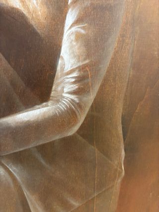 Opera d'arte olio su tavola, Antonio Sgarbossa