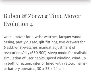 Cargador de Relojes B&Z