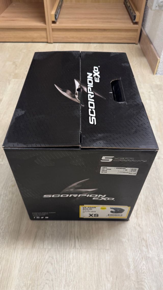 Casco Scorpion VX-22 Air MIPS Nero Opaco