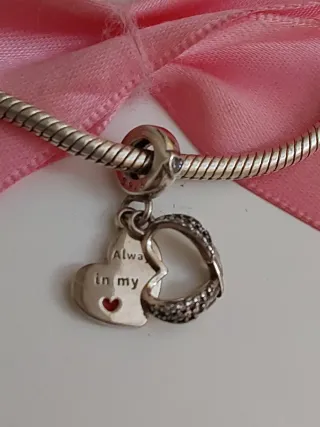 Charm Corazón Plata S925