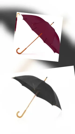 Pack 2 Paraguas Jonathan Negro y Morado