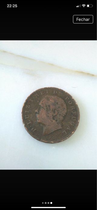 Moeda XX Reis 1883