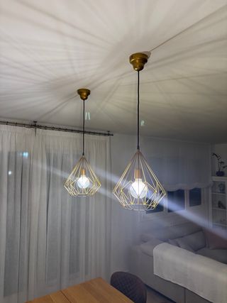 Lampade a sospensione dorate di design