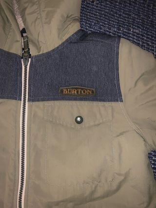 Chaqueta Burton Niños Talla M Verde