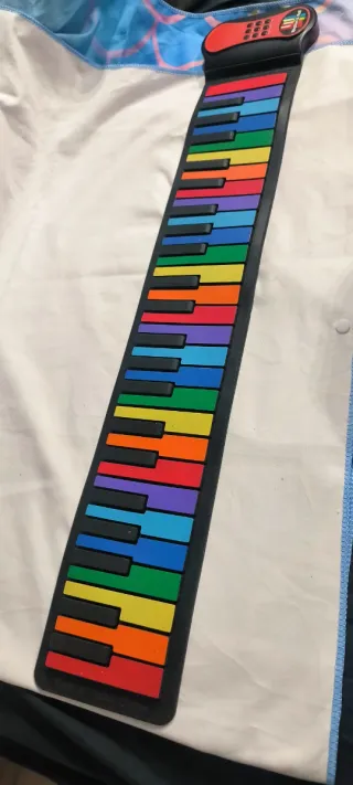 Piano de goma musical para niños