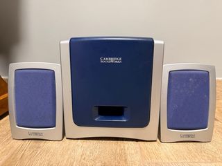 Set Altavoces Cambridge Soundworks Azul/Plata