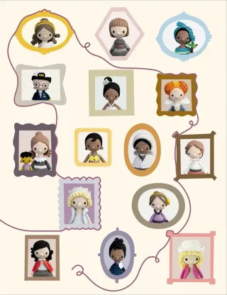 Más mujeres icónicas tejidas a ganchillo: 15 pr...