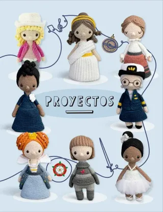 Más mujeres icónicas tejidas a ganchillo: 15 pr...