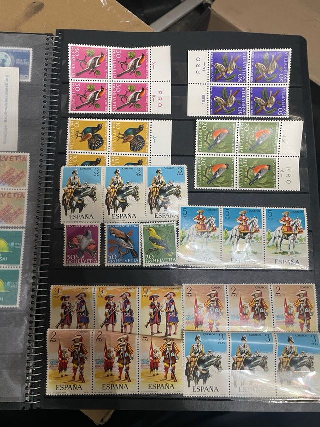 Colección sellos antiguos España