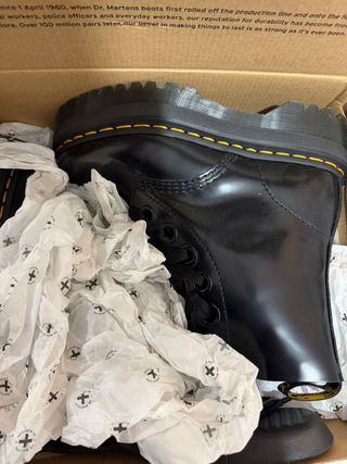 Botas Dr. Martens Negras Piel
