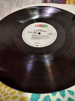 Vinilo NO MAS MAQUINA
