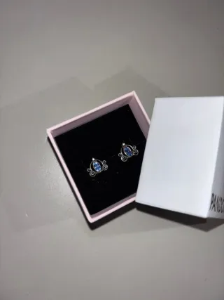 Pendientes Pandora Carroza Cenicienta Disney NUEVO