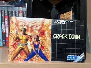 Crack Down Sega Mega Drive Cartucho