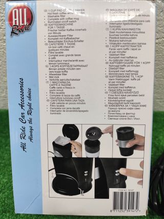 Cafetera All Ride 12V