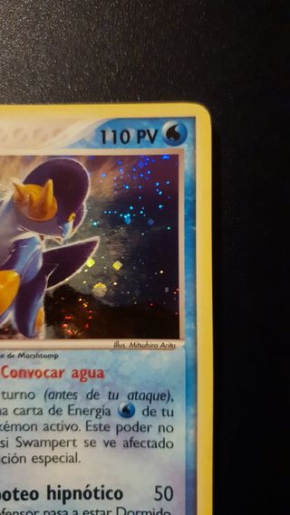 2003 Pokemon Swampert 13/109 Holo EX Ruby Sapphire