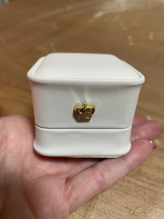 Anillo plata diseño entrelazado talla 7