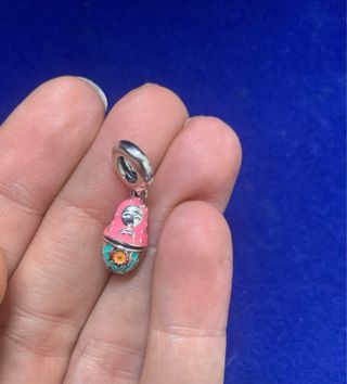 Charm Muñeca Matrioska pulsera Pandora collar plat