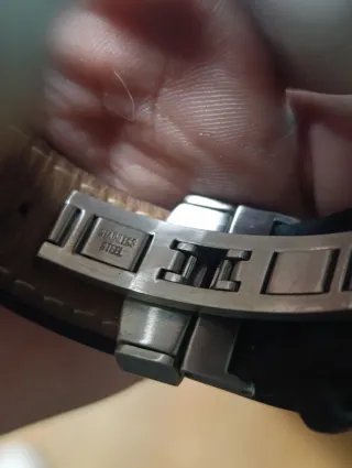 Reloj Carucci Hombre Amarillo y Plateado