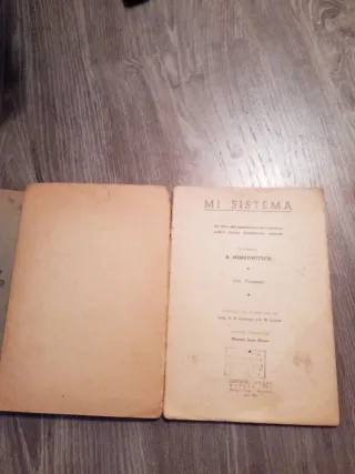 Libro Ajedrez Mi Sistema A. Nimzowitsch