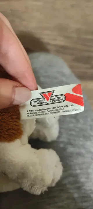 Set 3 peluche cane San Bernardo