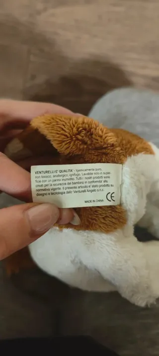 Set 3 peluche cane San Bernardo