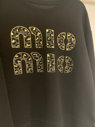 Conjunto de punto negro Miu Miu