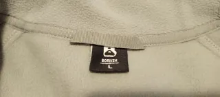 Chaqueta polar mujer gris