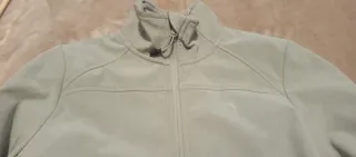 Chaqueta polar mujer gris