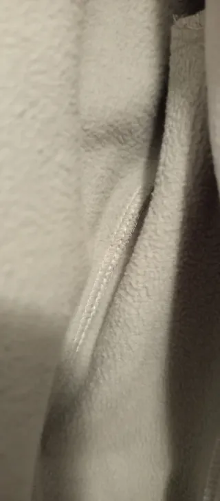 Chaqueta polar mujer gris