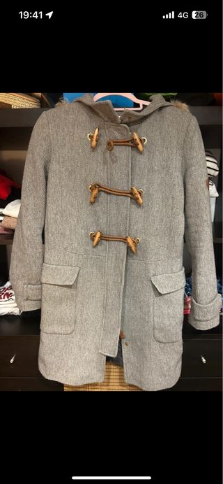 Trenca Massimo Dutti gris