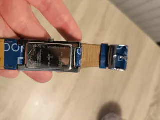 Reloj Adolfo Dominguez Mujer Azul y Plata