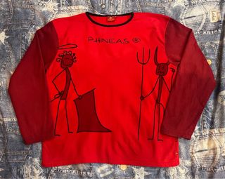 Sudadera y pañuelo Phineas Roja