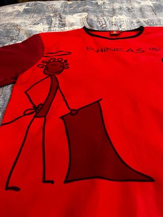 Sudadera y pañuelo Phineas Roja