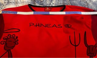 Sudadera y pañuelo Phineas Roja