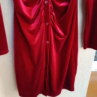 Vestido fiesta New Collection Granate