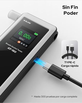 Alcoholímetro AT-160 LAFmate