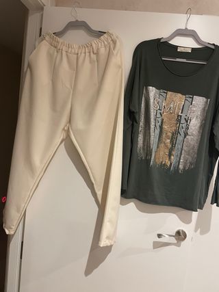 Conjunto pantalón y camiseta