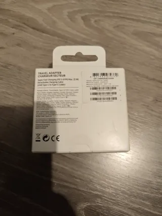 Cargador Samsung 25W USB-C Travel Adapter