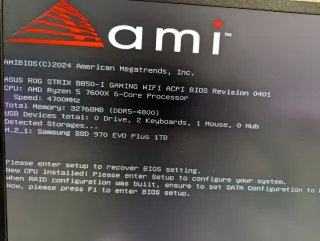 Placa Base ASUS ROG STRIX B850-I GAMING WIFI